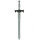 Langes Ritterschwert einfarbig Kunststoff - ca. 70 cm