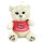 Teddy Schutzengel mit Shirt - ca. 25 cm